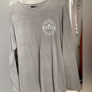 Grey dentin souvenir long sleeve